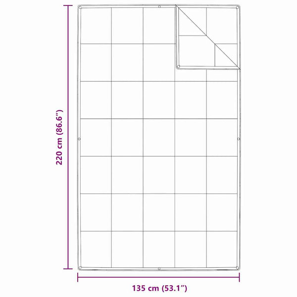 2-in-1 Feder Bettdecke 135 x 220 cm