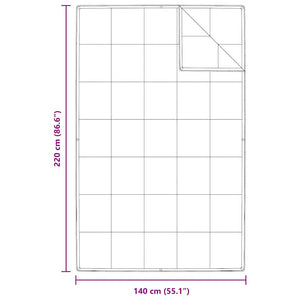 2-in-1 Feder Bettdecke 140x220 cm