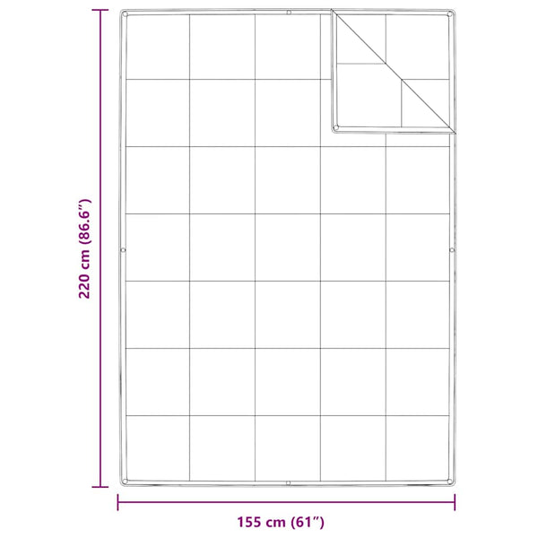 2-in-1 Federbettdecke 155x220 cm
