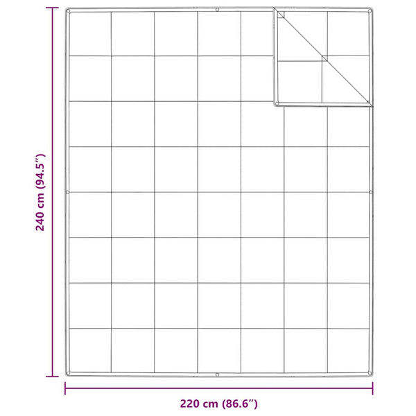 2-in-1 Federbettdecke 240x220 cm