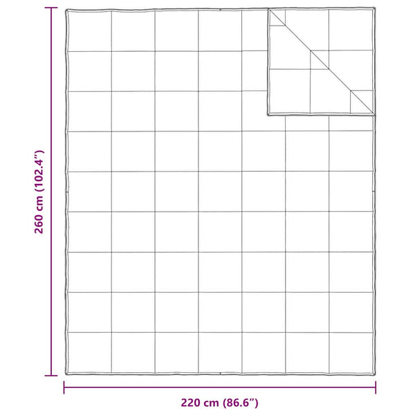 2-in-1 Federbettdecke 260x220 cm