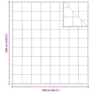 2-in-1 Federbettdecke 240x260 cm