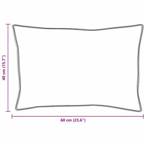 Feder Kopfkissen 2er-Set 40x60 cm
