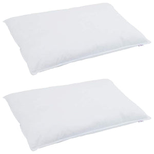 Feder Kopfkissen 2er-Set 40x80 cm