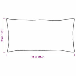 Feder Kopfkissen 2er-Set 40x80 cm