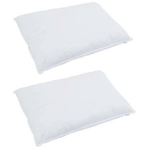 Feder Kopfkissen 2er-Set, 50x70 cm, Weiß