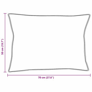 Feder Kopfkissen 2er-Set, 50x70 cm, Weiß