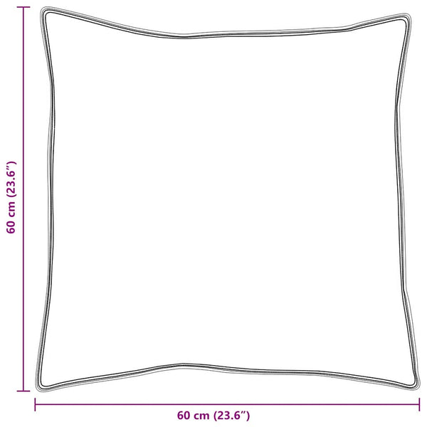 Feder Kopfkissen 2er-Set 60x60 cm