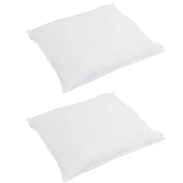 Feder Kopfkissen 2er-Set, 65x65 cm, Weiß
