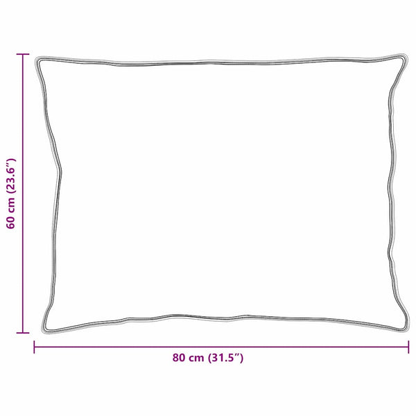 Feder Kopfkissen 2er-Set 60x80 cm
