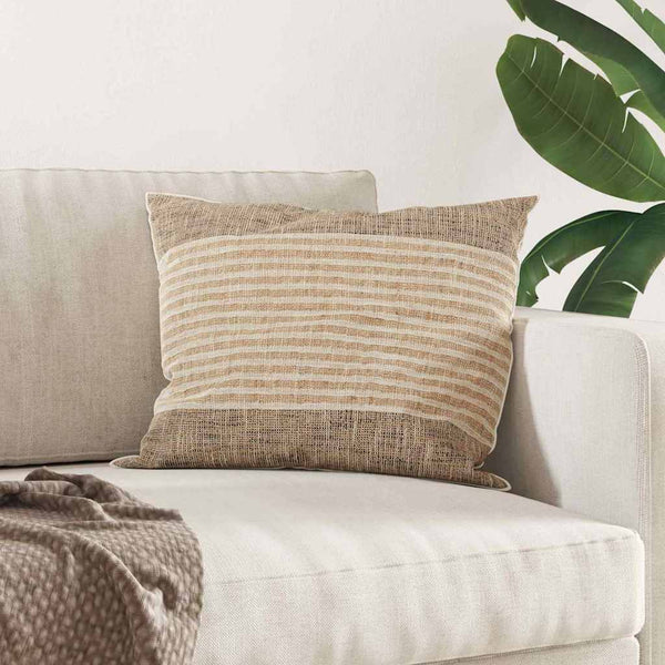 vidaXL Oreiller avec taie Blanc 50 x 70 cm Coton
