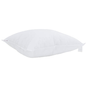 vidaXL Lot de 2 oreillers 40 x 40 cm Blanc Coton