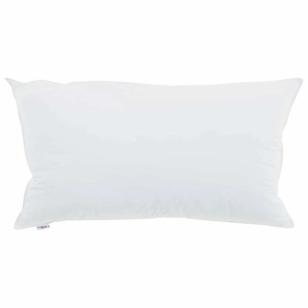 Kopfkissen 2er Set Weiß 40x80 cm