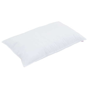 Kopfkissen 2er Set Weiß 40x80 cm