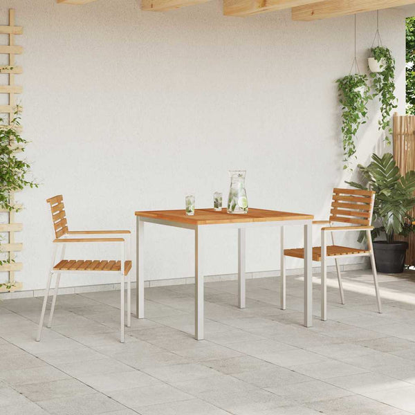 Teak Gartenstühle 2er Set, geölt