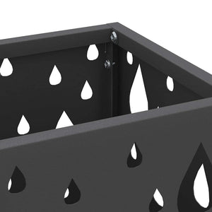 Schirmständer Schwarz Metall 49cm