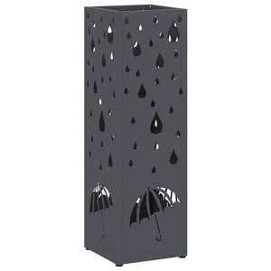 Metall Sonnenschirmständer Anthrazit
