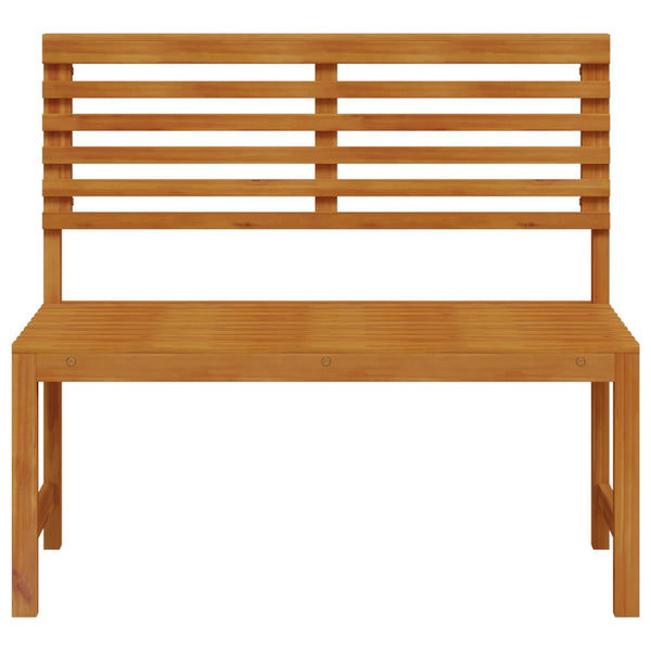 vidaXL Chaise de jardin Marron 100 x 50 x 91 cm Bois d'acacia massif