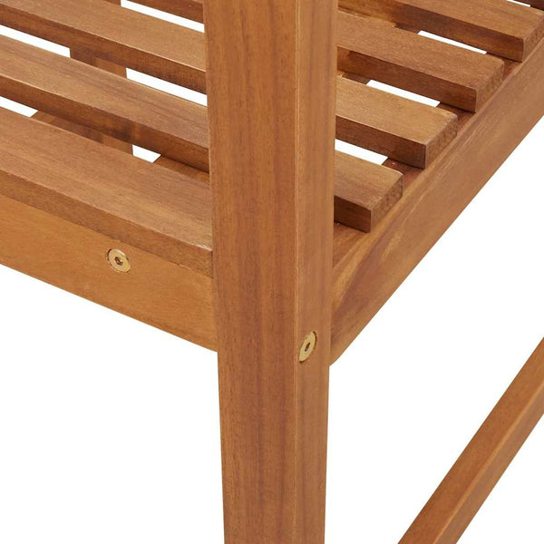 vidaXL Chaises de jardin 2 pcs Marron 50 x 50 x 91 cm Bois d'acacia massif