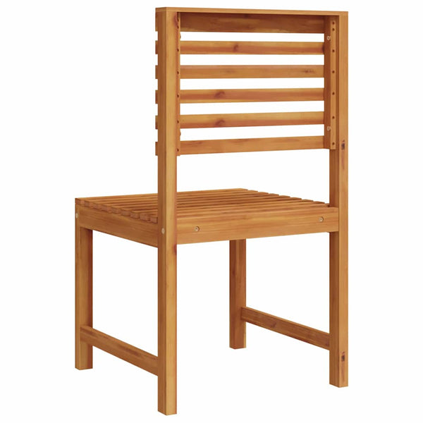 vidaXL Chaises de jardin 2 pcs Marron 50 x 50 x 91 cm Bois d'acacia massif