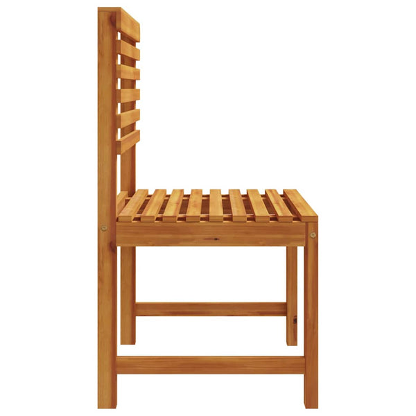 vidaXL Chaises de jardin 2 pcs Marron 50 x 50 x 91 cm Bois d'acacia massif