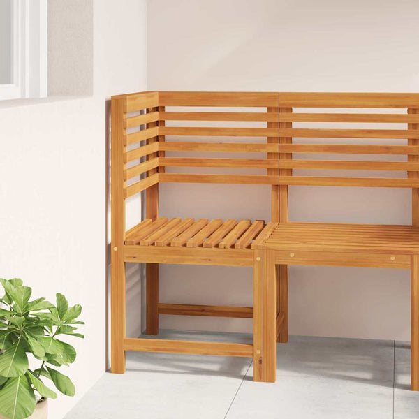 vidaXL Chaise de jardin marron 50 x 50 x 91 cm Bois d'acacia massif