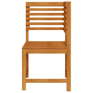 vidaXL Chaise de jardin marron 50 x 50 x 91 cm Bois d'acacia massif