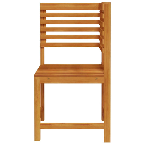 vidaXL Chaise de jardin marron 50 x 50 x 91 cm Bois d'acacia massif