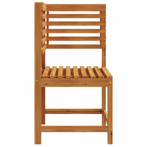 vidaXL Chaise de jardin marron 50 x 50 x 91 cm Bois d'acacia massif
