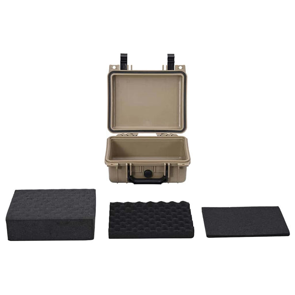 Hardschalenkoffer Sand, 27x24,5x12,5 cm