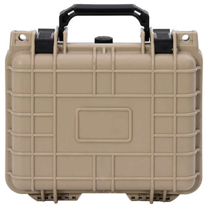 Hardschalenkoffer Sand, 27x24,5x12,5 cm
