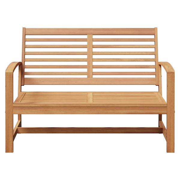 Teak Bank Braun 110 cm Massivholz