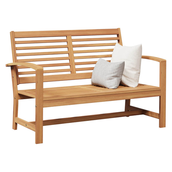 Teak Bank Braun 110 cm Massivholz