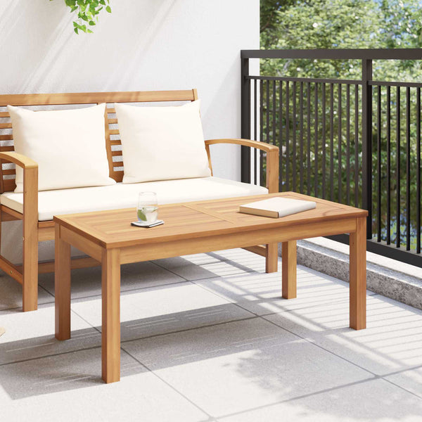 Teak Tisch Braun 95x45 cm