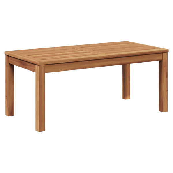 Teak Tisch Braun 95x45 cm