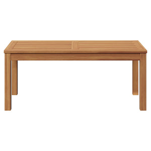 Teak Tisch Braun 95x45 cm