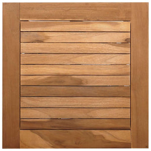 Teak Sonnenliege mit Kissen, 2er Set