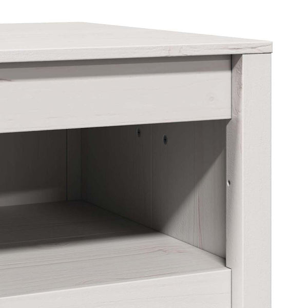 Küchenschrank Kiefer Massivholz Weiß 55x92cm