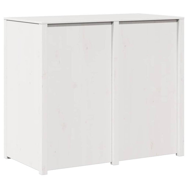 Küchenschrank Kiefer Massivholz Weiß 106cm