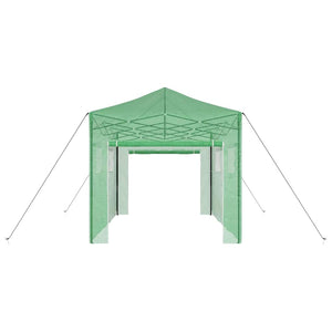 Grünes Pop-Up Gewächshaus 280x410x315cm
