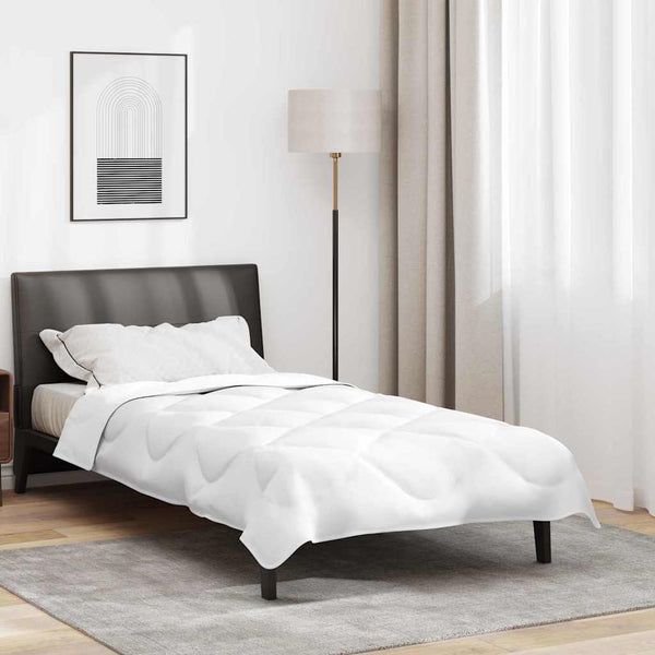 Weiße Bettdecke 200x155 cm