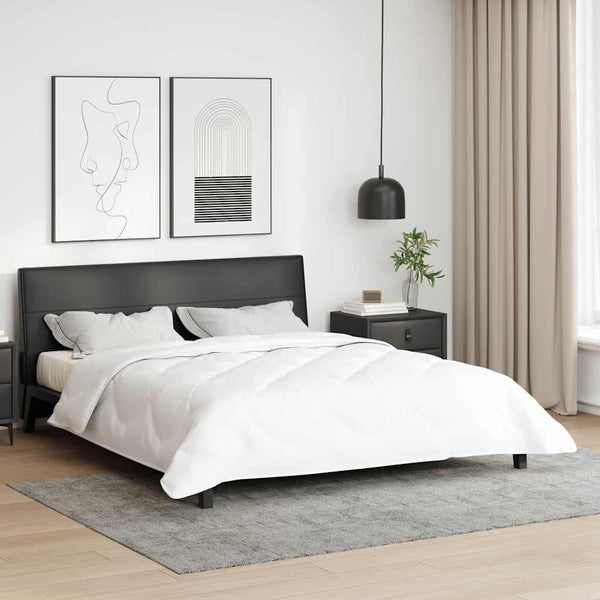 Weiße Bettdecke 260x220 cm