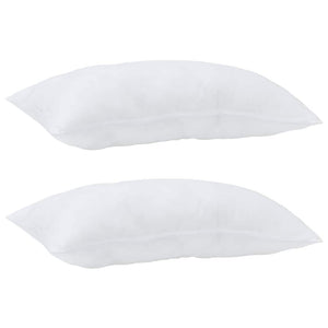 Kopfkissen 2er-Set, 80x40 cm, Weiß