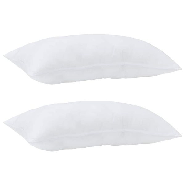 Kopfkissen 2er-Set, 80x40 cm, Weiß