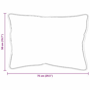 Kopfkissen 2er-Set, 75x50 cm, Baumwollmischung