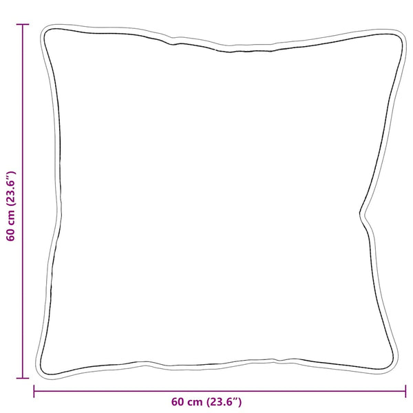 Kopfkissen 2er-Set 60x60 cm