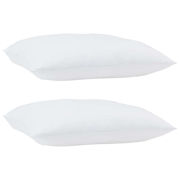 Weißes Kopfkissen 2er-Set, 70x60 cm