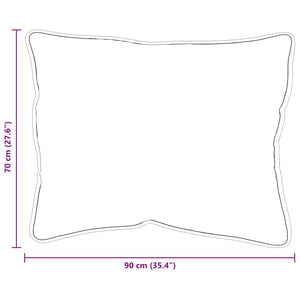 Kopfkissen 2er Set 90x70 cm