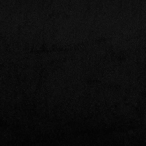 Schlafsofa Ausziehbar Schwarz Mikrofaser