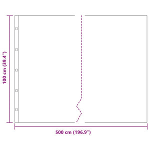 Wurzelsperre Schwarz 1x5m